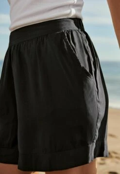 Next Elasticated Pull-On Standard - Shorts - Black -Next 90b586012e6d408794257e36de39810a