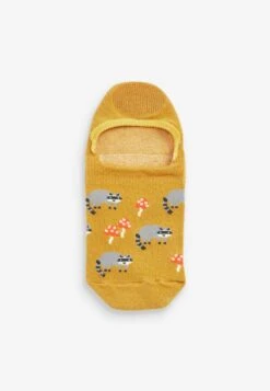 Next Winter Animal Invisible 5 Pack Standard - Sokken - Green/Oat/Cream -Next 911f95d1d23545859d3690baac674f93