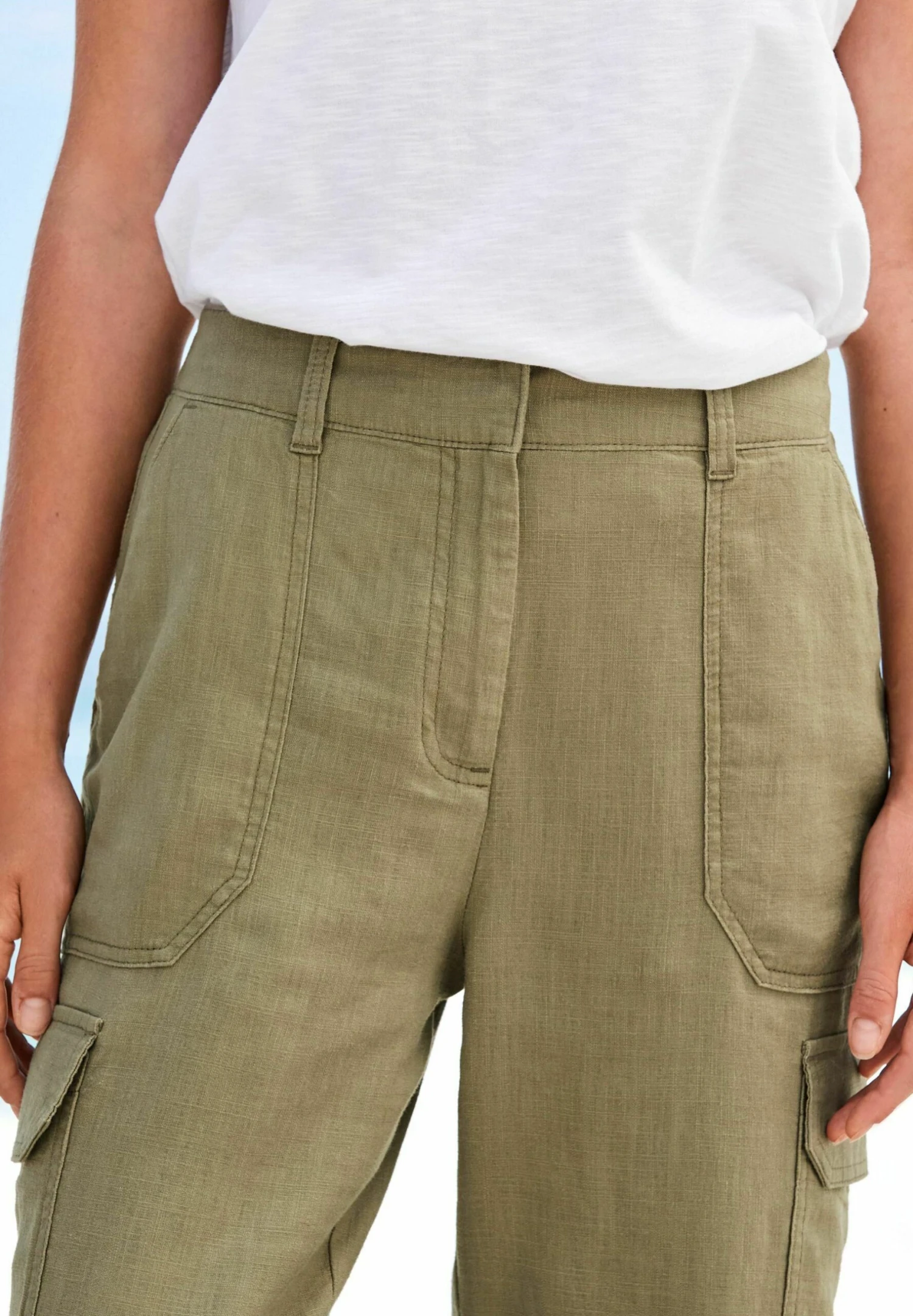 Next Blend Standard - Cargobroek - Khaki Green 6 Next Blend Standard - Cargobroek - Khaki Green - Afbeelding 4