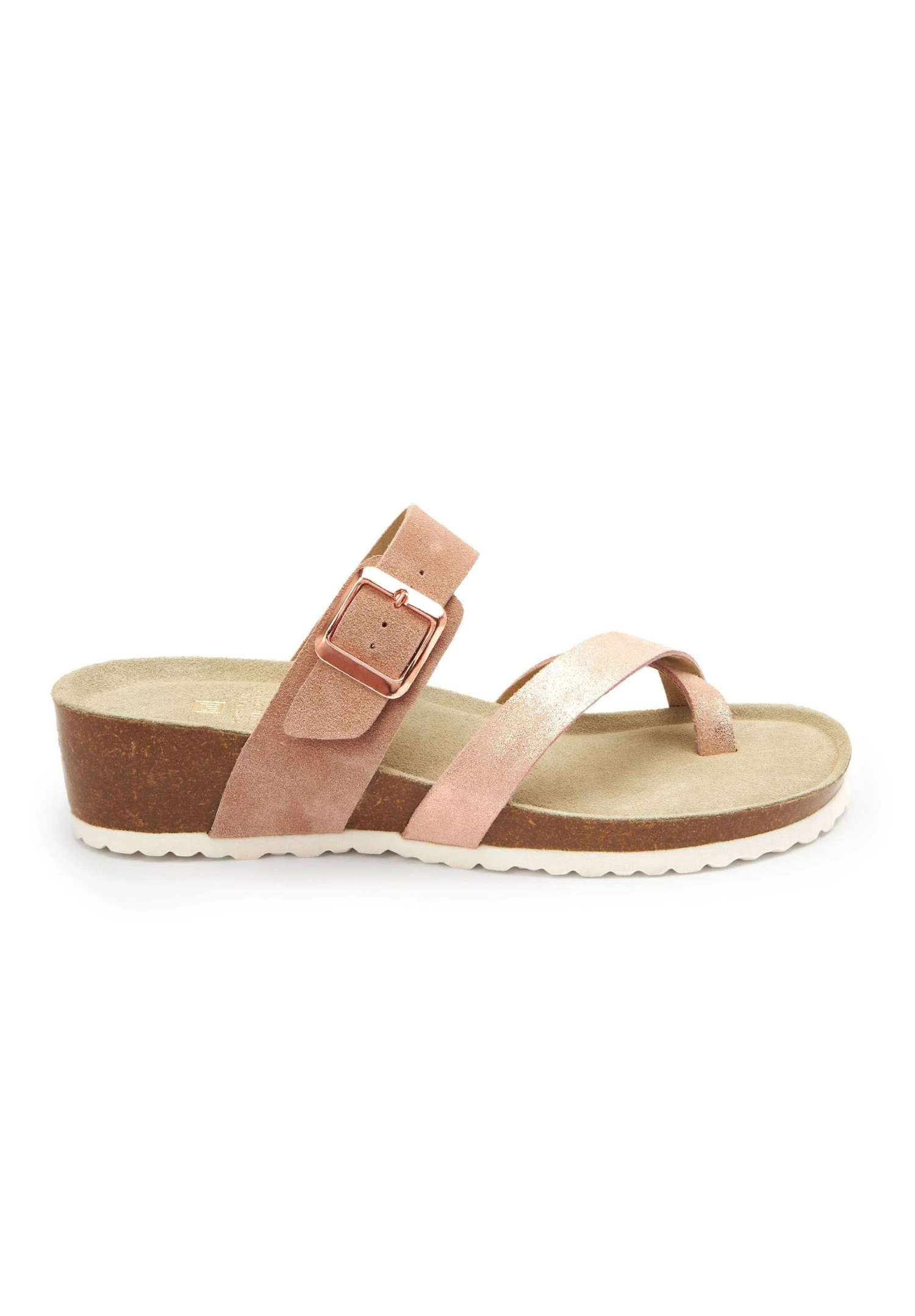 Next Forever Comfort Buckle Detailing - Sandalen Met Hoge Hak - Rose Gold 5 Next Forever Comfort Buckle Detailing - Sandalen Met Hoge Hak - Rose Gold - Afbeelding 3