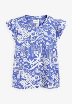 Next With Frill Sleeves Standard - Pyjama - Blue -Next 946c53e997df4c5ab8a6e377e5683908