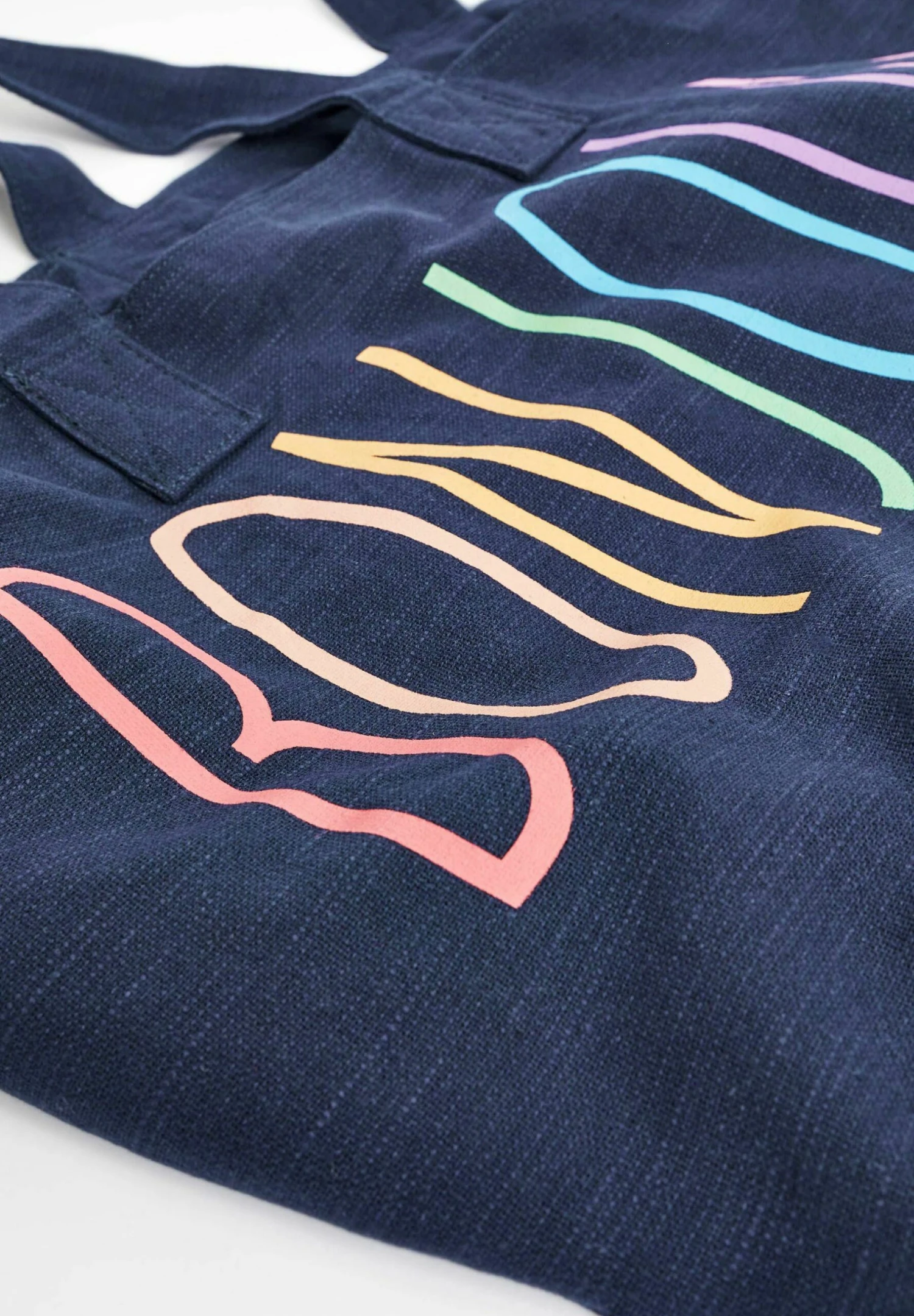 Next Bonjour Slogan Standard - Handtas - Navy 6 Next Bonjour Slogan Standard - Handtas - Navy - Afbeelding 4