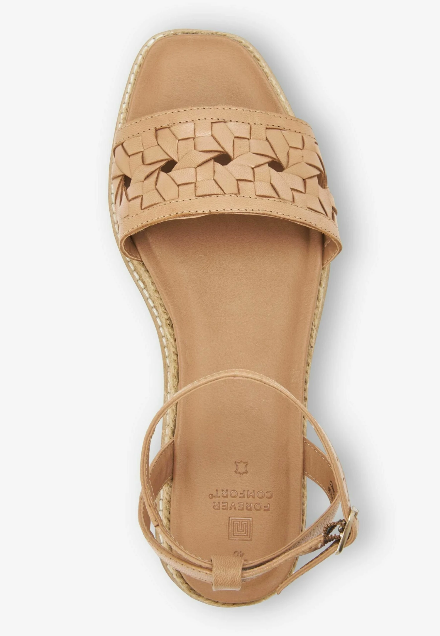 Next Forever Comfort DetailWith Ankle Strap R - Espadrilles - Tan Brown 5 Next Forever Comfort DetailWith Ankle Strap R - Espadrilles - Tan Brown - Afbeelding 3