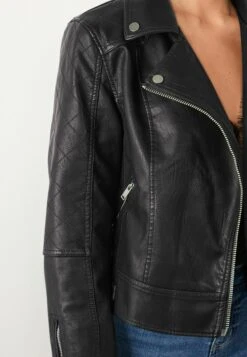 Next Biker Standard - Imitatieleren Jas - Black 9 Next Biker Standard - Imitatieleren Jas - Black -Next 96d57ead8c7845e4addeafaae90cf3b6