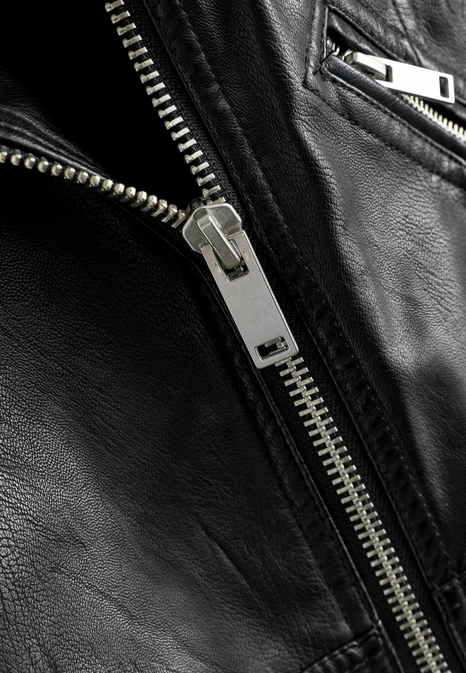 Next Biker Standard - Imitatieleren Jas - Black 7 Next Biker Standard - Imitatieleren Jas - Black - Afbeelding 5