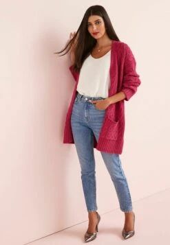 Next Cable- Vest - Raspberry Pink