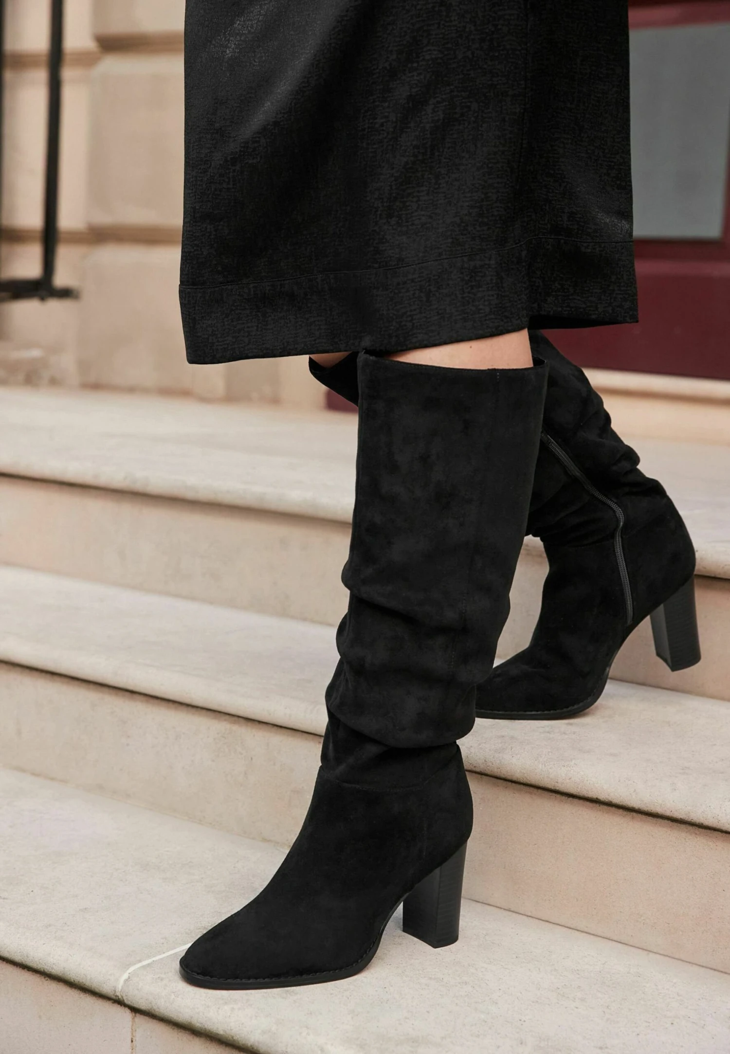 Next Forever Comfort Knee High Slouch - Laarzen Met Hoge Hak - Black 4 Next Forever Comfort Knee High Slouch - Laarzen Met Hoge Hak - Black - Afbeelding 2