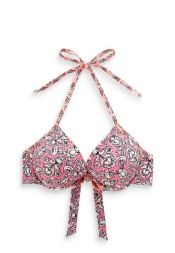 Next Padded Wired Plunge Standard - Bikinitop - Pink -Next 994907b1a1cd4e09b9023edcb9b5e289