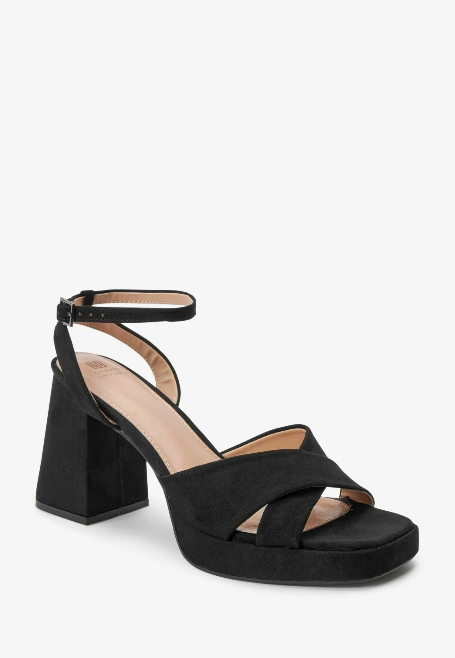 Next Forever Comfort Flare - Sandalen Met Plateauzool - Black 4 Next Forever Comfort Flare - Sandalen Met Plateauzool - Black - Afbeelding 2