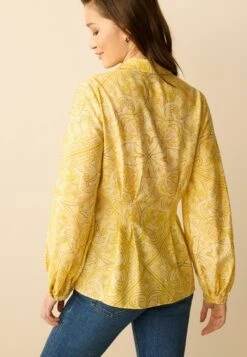 Next Waisted Detail Standard - Overhemdblouse - Yellow -Next 9b59079ce40a4641bec54014ae9c9265