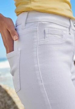 Next Pedal Pusher Cropped - Jeansshort - White -Next 9b8e7d2903dd4c21aeca96cb9926e842