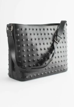 Next Embossed Stud Shoulder Standard - Handtas - Black 9 Next Embossed Stud Shoulder Standard - Handtas - Black -Next 9c8c752c4fa64bc6b3da8b150f553aa0
