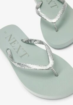 Next Embellished Toe Post Beach- Teensandalen - Silver -Next 9e6b4f7619cc40c0b01eb24d150bf7b8