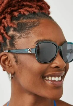 Next Small Square - Zonnebril - Teal Blue
