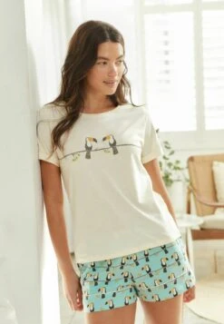 Next Set Scion At Sleeve - Pyjama - Blue Terry Toucan