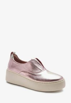Next Signature - Sneakers Laag - Pink Metallic -Next a1653a0dae75408da494ef709c323a9d