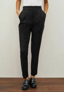 Next Tailored Hourglass Slim Petite - Broek - Black