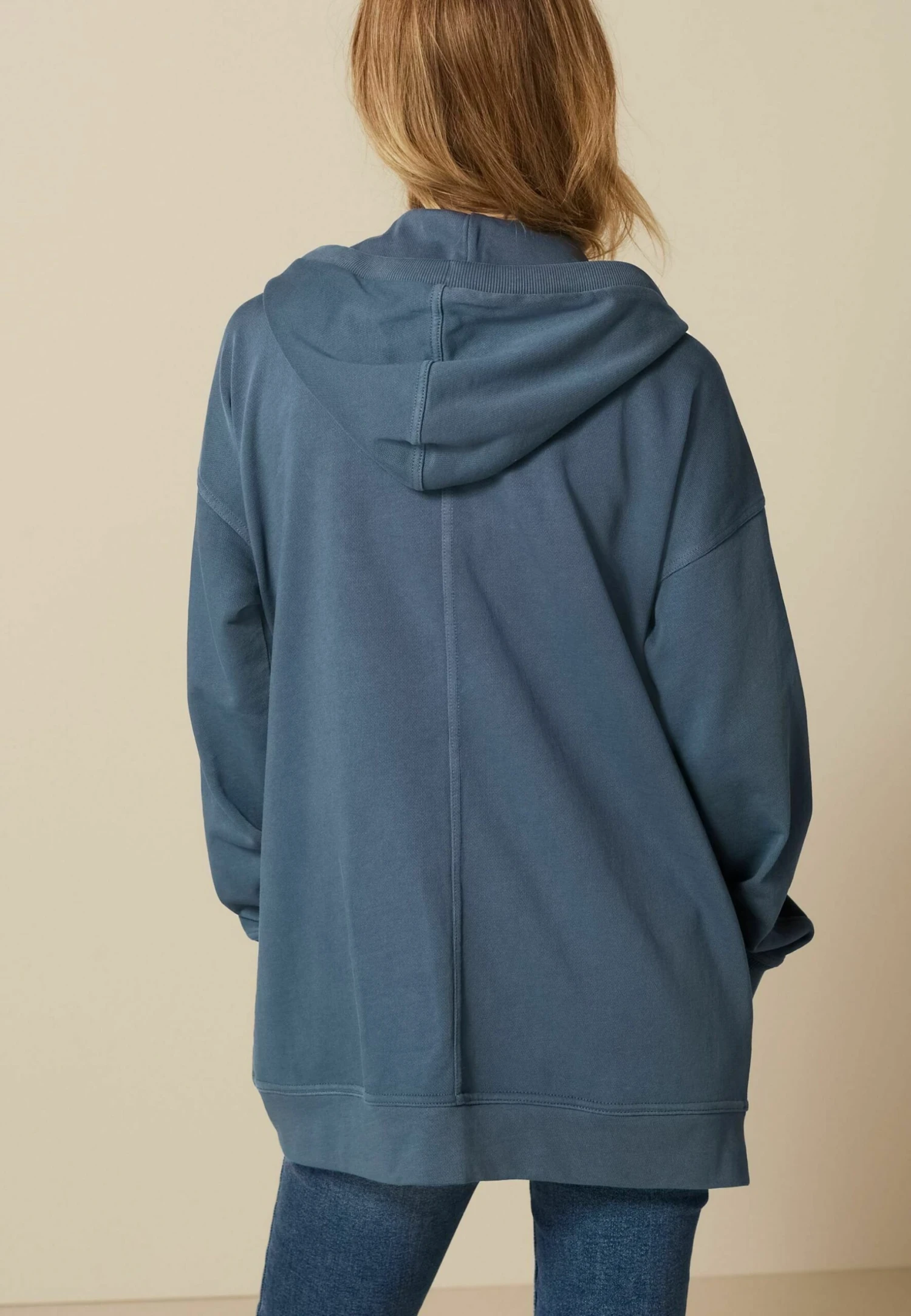 Next Elevated Zip Through Petite - Sweater Met Rits - Indigo Blue 4 Next Elevated Zip Through Petite - Sweater Met Rits - Indigo Blue - Afbeelding 2