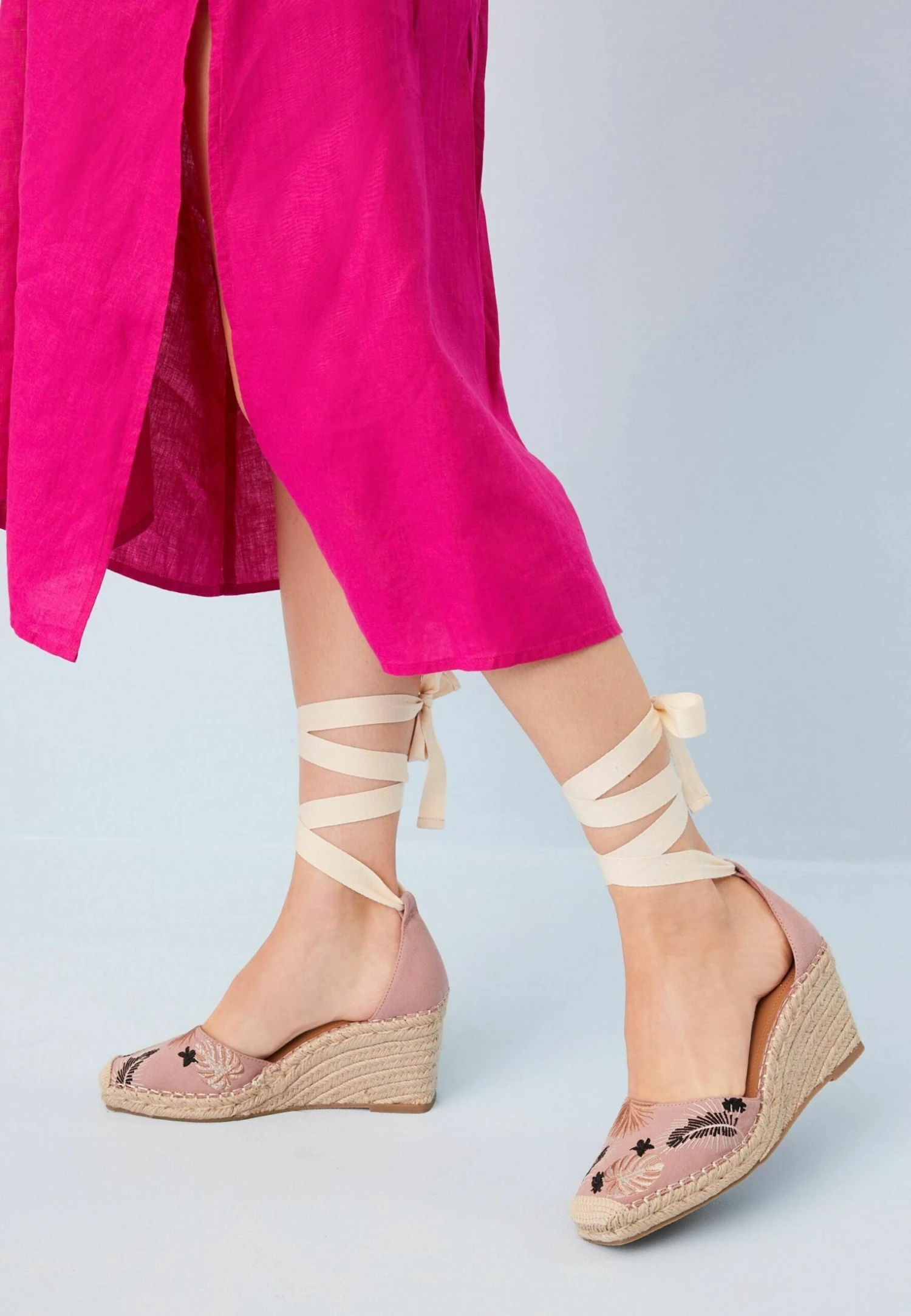 Next Forever Comfort Wrap Square Toe Standard - Sandalen Met Sleehak - Light Pink 3 Next Forever Comfort Wrap Square Toe Standard - Sandalen Met Sleehak - Light Pink