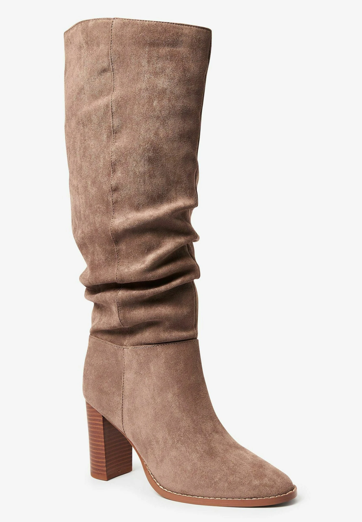 Next Forever Comfort - Laarzen Met Hoge Hak - Taupe 4 Next Forever Comfort - Laarzen Met Hoge Hak - Taupe - Afbeelding 2