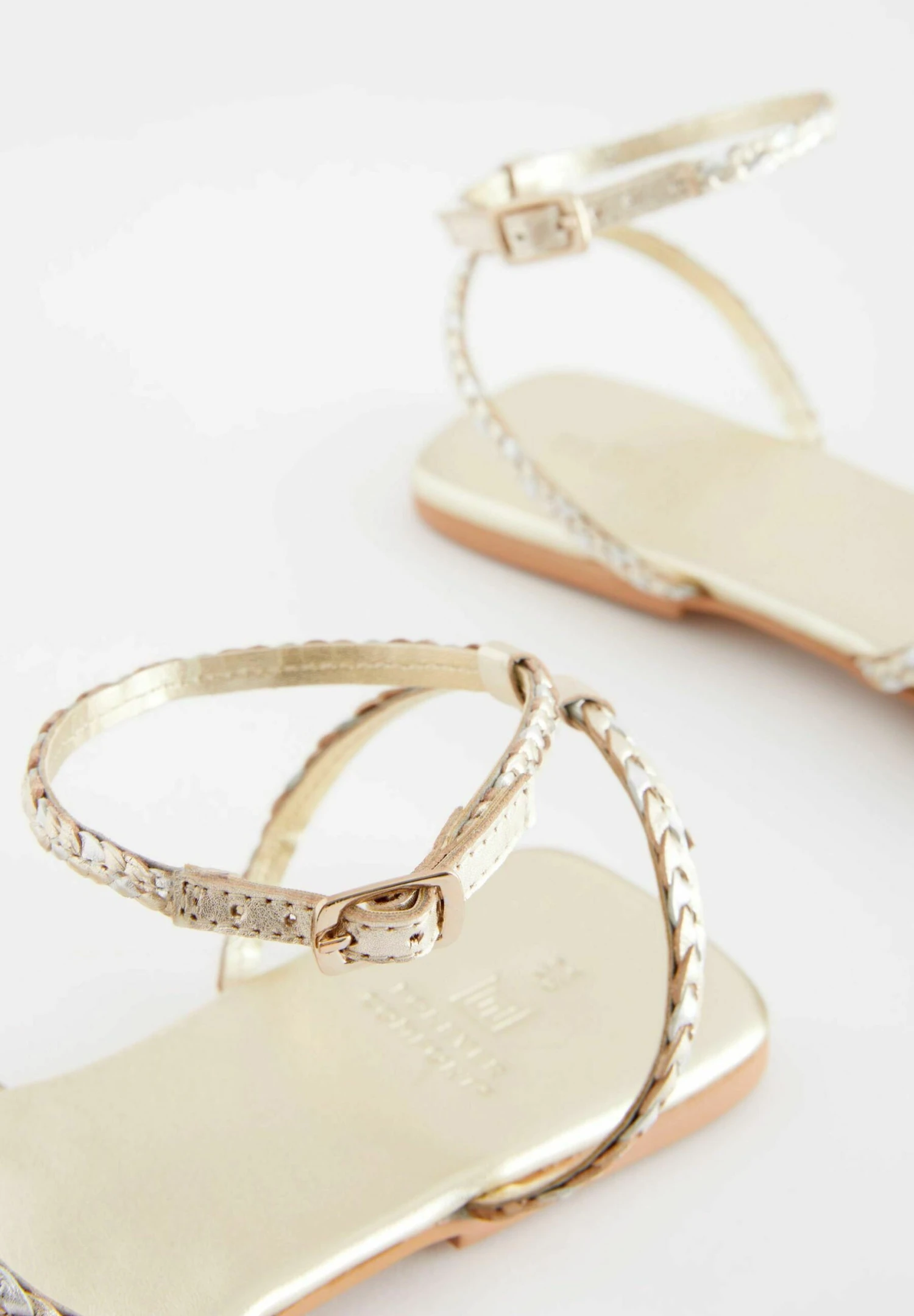 Next Forever Comfort Plait Standard - Sandalen - Gold 6 Next Forever Comfort Plait Standard - Sandalen - Gold - Afbeelding 4