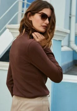 Next Long Sleeve Roll Neck Standard - Trui - Brown -Next a39523c216c24bbaa6da961a0e4476aa