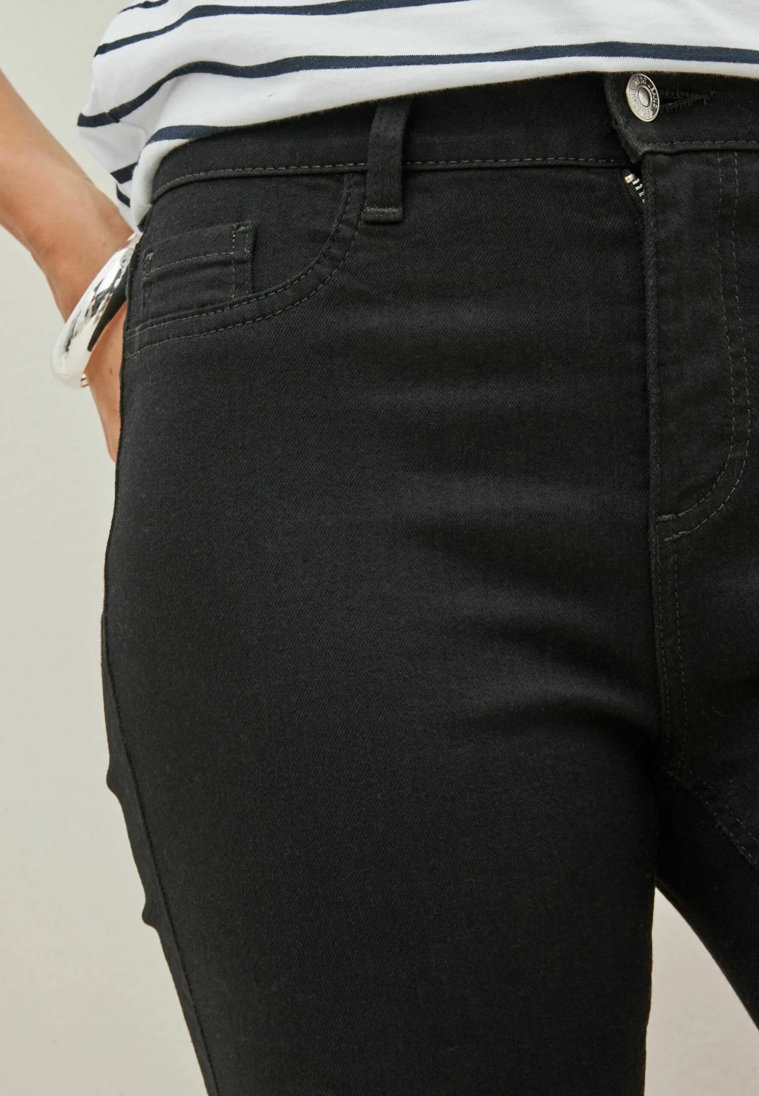 Next Pedal Pusher Cropped - Jeansshort - Black 4 Next Pedal Pusher Cropped - Jeansshort - Black - Afbeelding 2