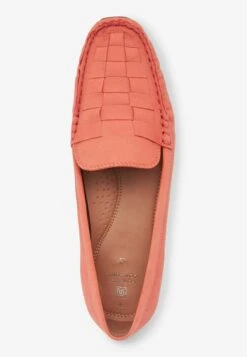 Next Forever Comfort Weave Driver Standard - Mocassins - Coral Pink -Next a41d8459f3784dd398ea739975f964ec