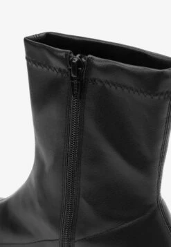 Next Forever Comfort Sock - Wide Fit - Korte Laarzen - Black Pu -Next a52a0313787f47e7938467261dc7ff93