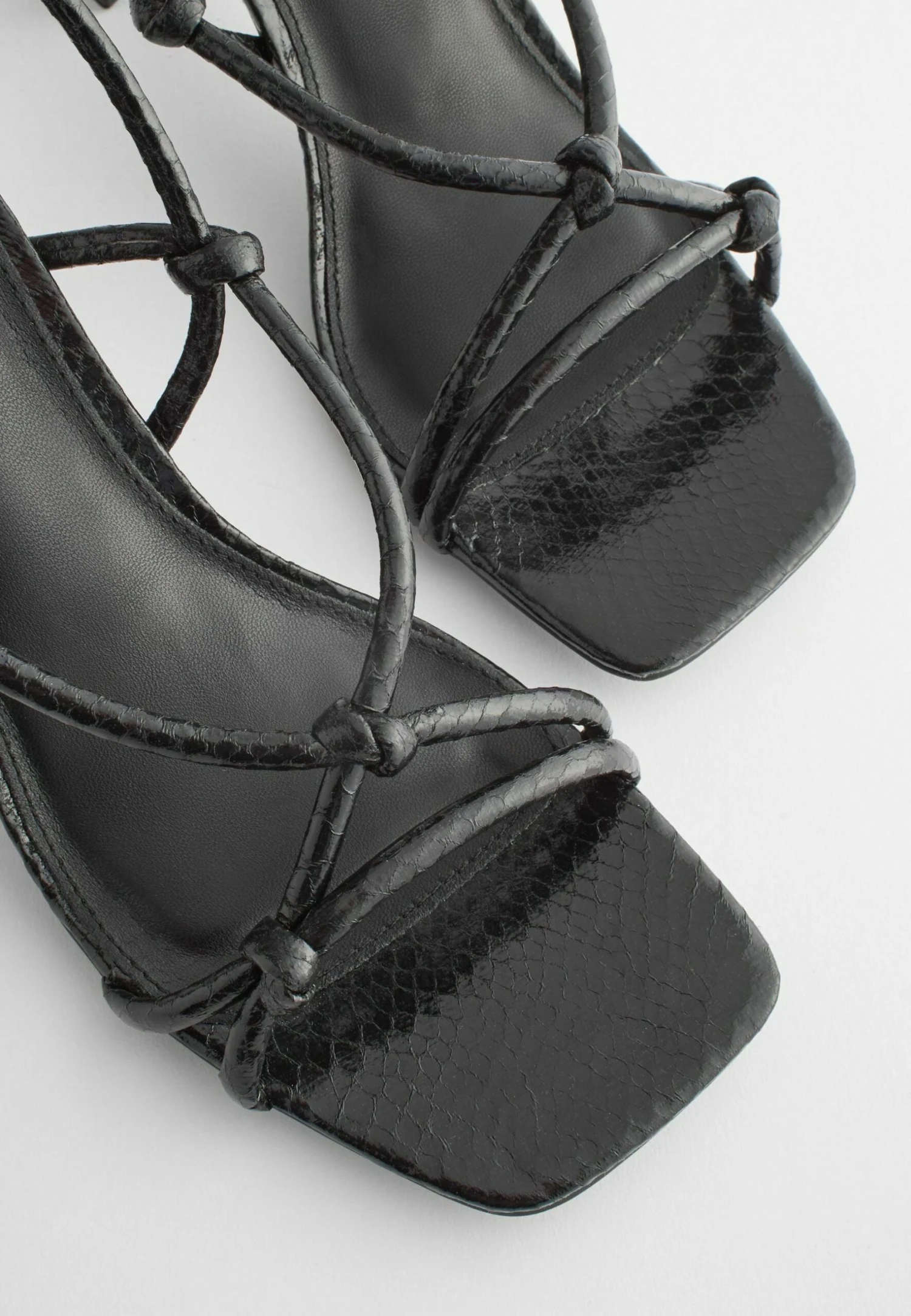 Next Forever Comfort Knotted Standard - Sandalen - Black 9 Next Forever Comfort Knotted Standard - Sandalen - Black - Afbeelding 7