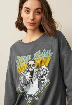 Next Elton John Licence- Sweater - Charcoal Grey -Next a77522c7ddda4078b9f71fa358a79710