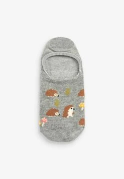 Next Winter Animal Invisible 5 Pack Standard - Sokken - Green/Oat/Cream -Next a82281e9c4654cb888c7403ad3909d46