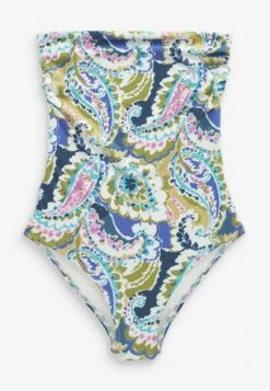 Next Bandeau 2 Pack Standard - Badpak - Blue Cream Paisley Print -Next a831a703c652420ba761be05f9dc7ad8