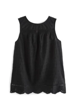 Next Sleeveless Broderie Standard - Blouse - Black -Next a8a1765a557d4c07b120f02bcbc42a72