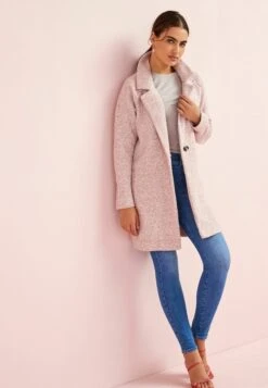 Next Halflange Jas - Blush Pink