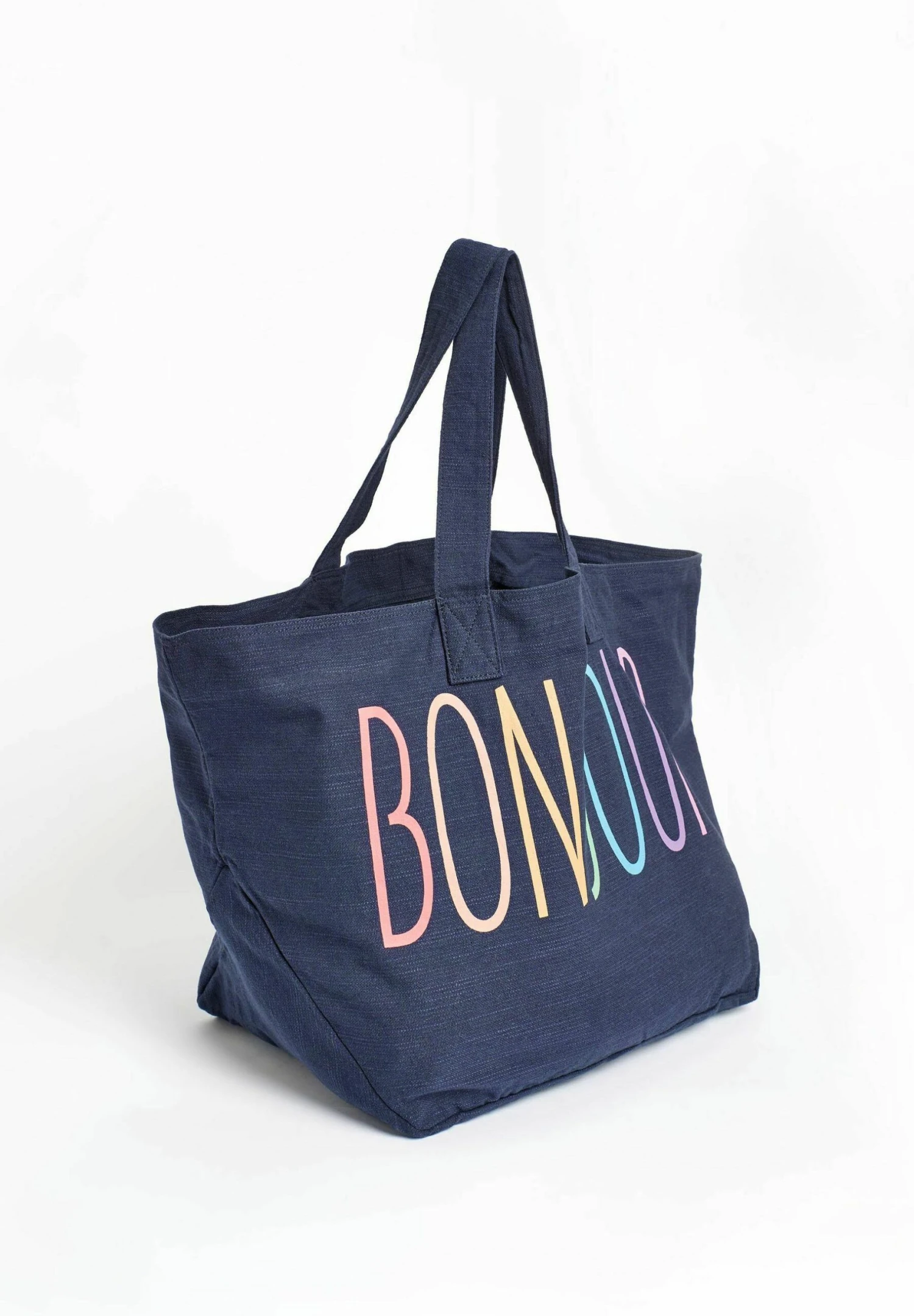 Next Bonjour Slogan Standard - Handtas - Navy 7 Next Bonjour Slogan Standard - Handtas - Navy - Afbeelding 5
