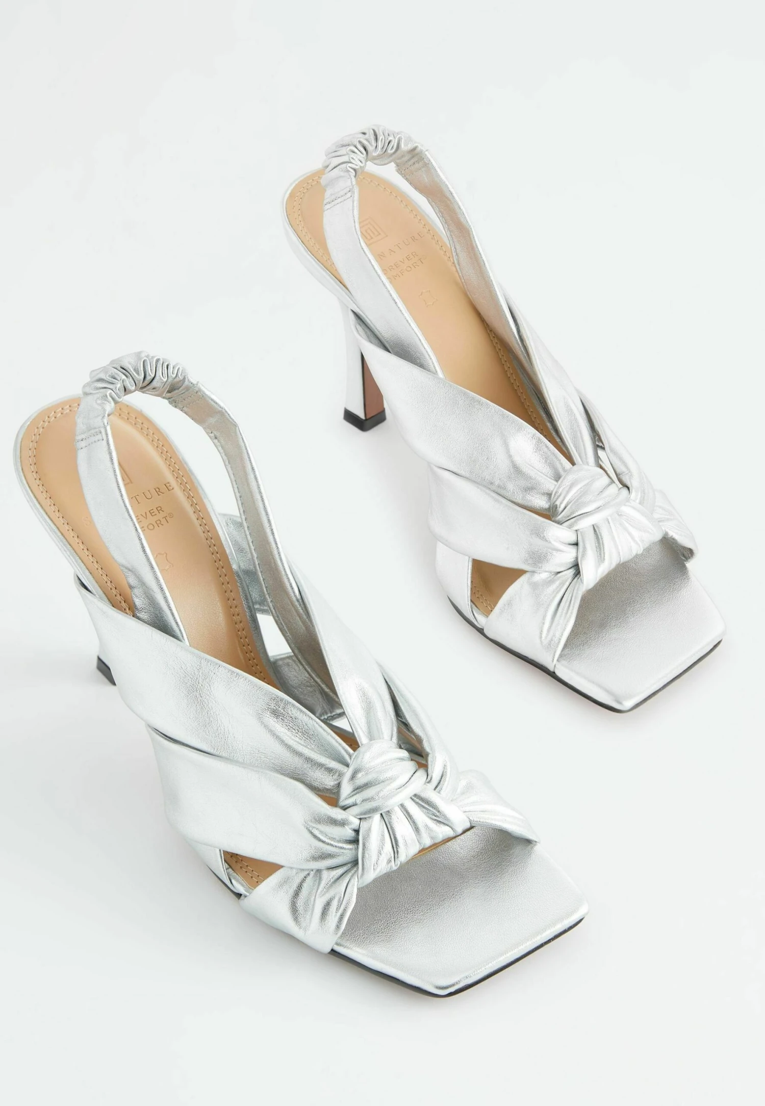 Next Signature Forever Comfort Twist Standard - Sandalen Met Hoge Hak - Silver 9 Next Signature Forever Comfort Twist Standard - Sandalen Met Hoge Hak - Silver - Afbeelding 7