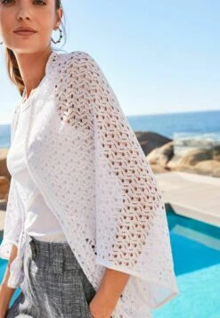 Next Mid Sleeve - Vest - White -Next abfe0e49e6b946668cb3e14269617f2b