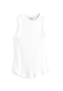 Next Racer Tank Standard - Top - White Rib -Next ac15490648b748488e101aa49e3df5e9