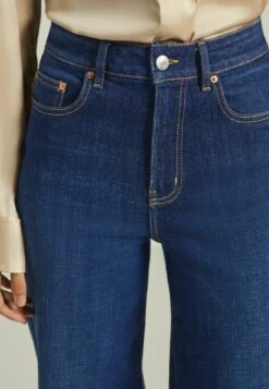 Next Hourglass Wide Leg - Flared Jeans - Dark Blue -Next acb0817c019542299b3aa407d2fa6dce