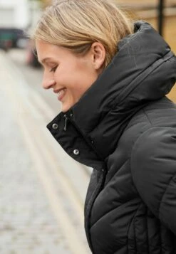 Next Shower Resistant Hooded Padded - Winterjas - Black -Next adbd6037ee04460983454ec6d6addf7d