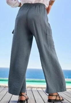 Next Wide Leg UtilityWith Pockets Standard - Cargobroek - Grey -Next add0807626d04da794722247e8f7dabd