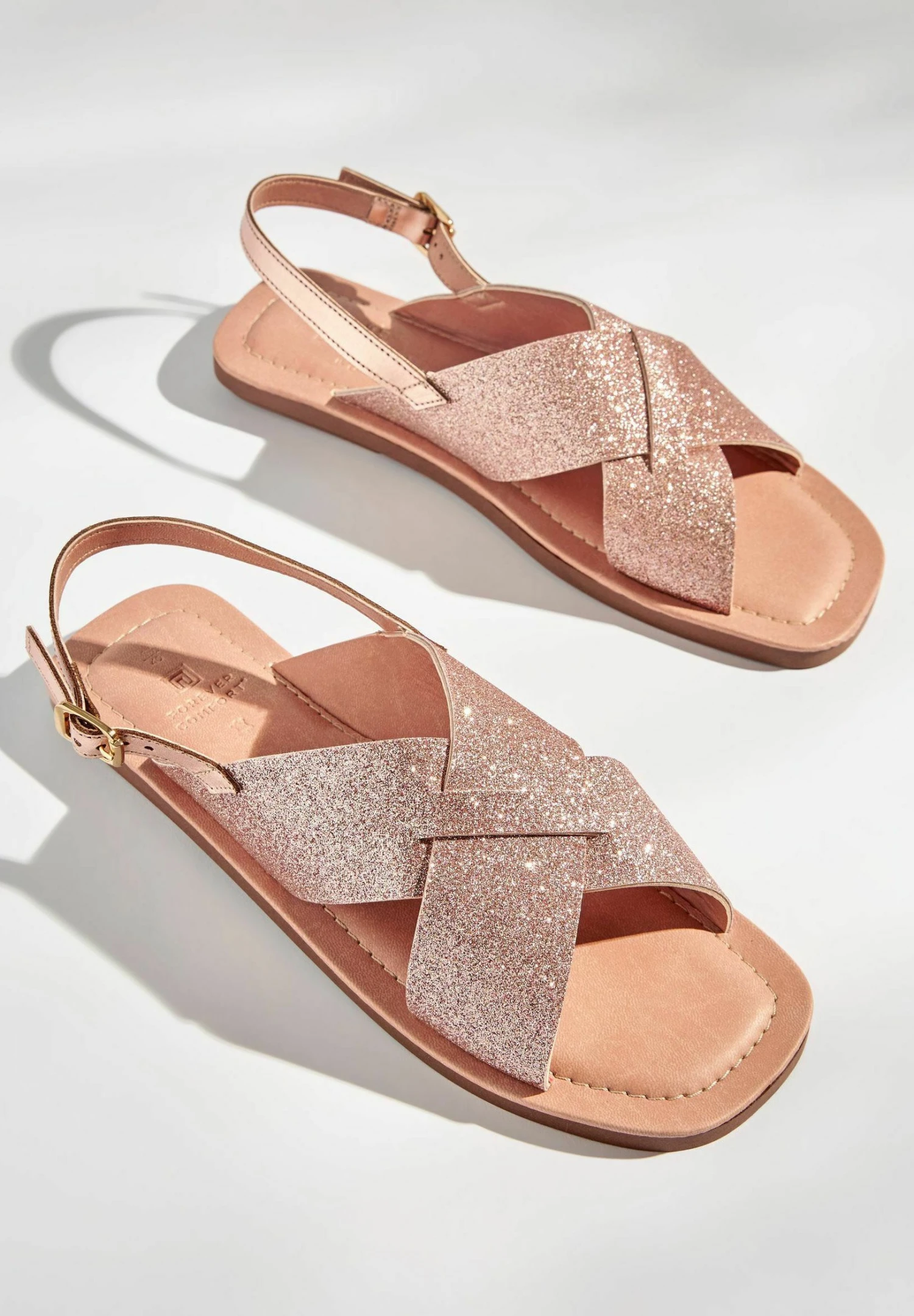 Next Forever Comfort Crossover - Sandalen - Rose Gold 4 Next Forever Comfort Crossover - Sandalen - Rose Gold - Afbeelding 2