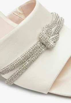 Next Forever Comfort Wedding Bow Standard - Muiltjes Met Hak - Ivory White -Next b0294f09d53c493e91ba7fdf60a65077