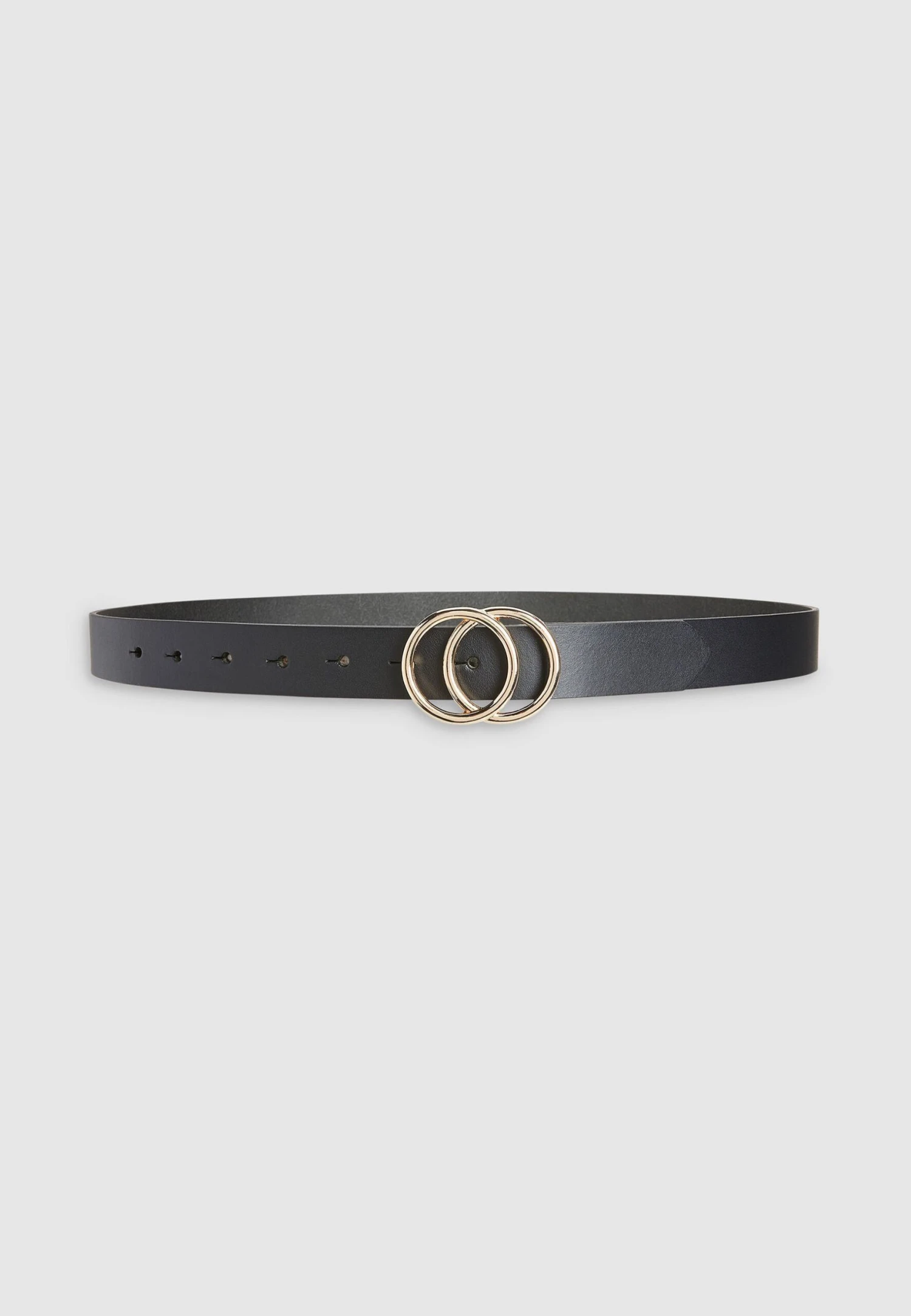 Next White Circle Buckle- Riem - Black 3 Next White Circle Buckle- Riem - Black