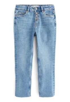 Next Comfort Stretch Standard - Slim Fit Jeans - Mid Blue Denim -Next b185c6ca3f3046768e978e3194db340a