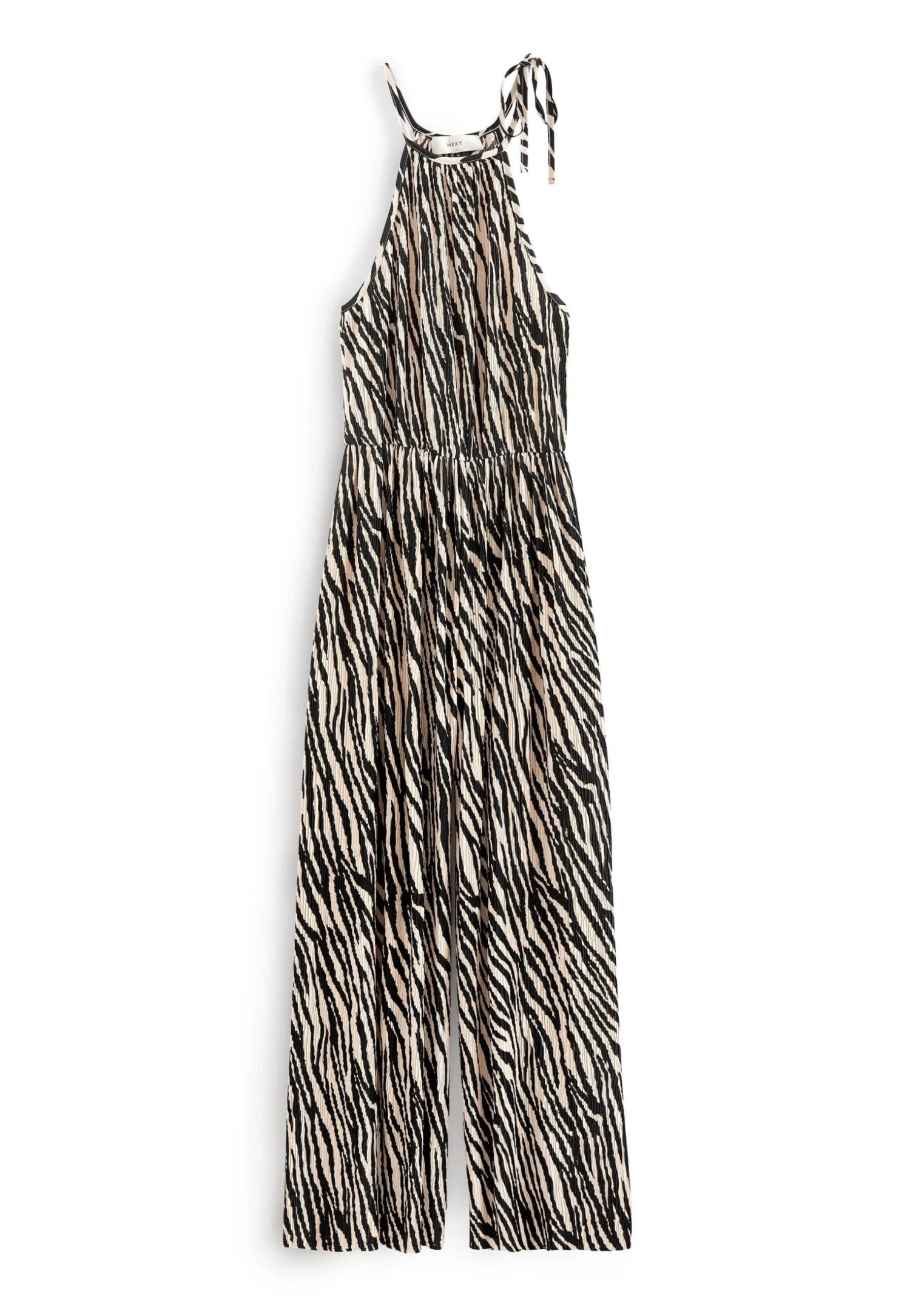 Next Halterneck Standard - Jumpsuit - Black White Zebra 3 Next Halterneck Standard - Jumpsuit - Black White Zebra