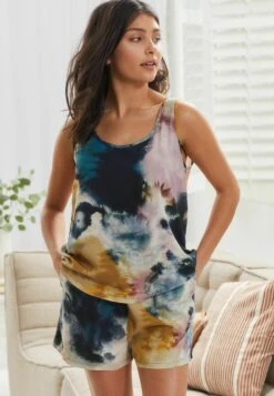 Next Set Standard - Pyjama - Teal Blue Tie Dye -Next b2c4e727e36d4057a3b04164ac2bbf04