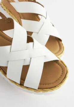 Next Forever Comfort Crossover- Sandalen Met Sleehak - White 11 Next Forever Comfort Crossover- Sandalen Met Sleehak - White -Next b343561a8e4e4e7f9d8deb9e9a7d698f