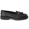 Next Forever Comfort Detail Cleated Extra Wide- Instappers - Black -Next b45e7300ef6b4b8b9124a15b10aa7e37